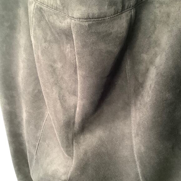 LANE BRYANT Brown Faux Suede Pull on Pants Size 18/20 - Picture 4 of 6